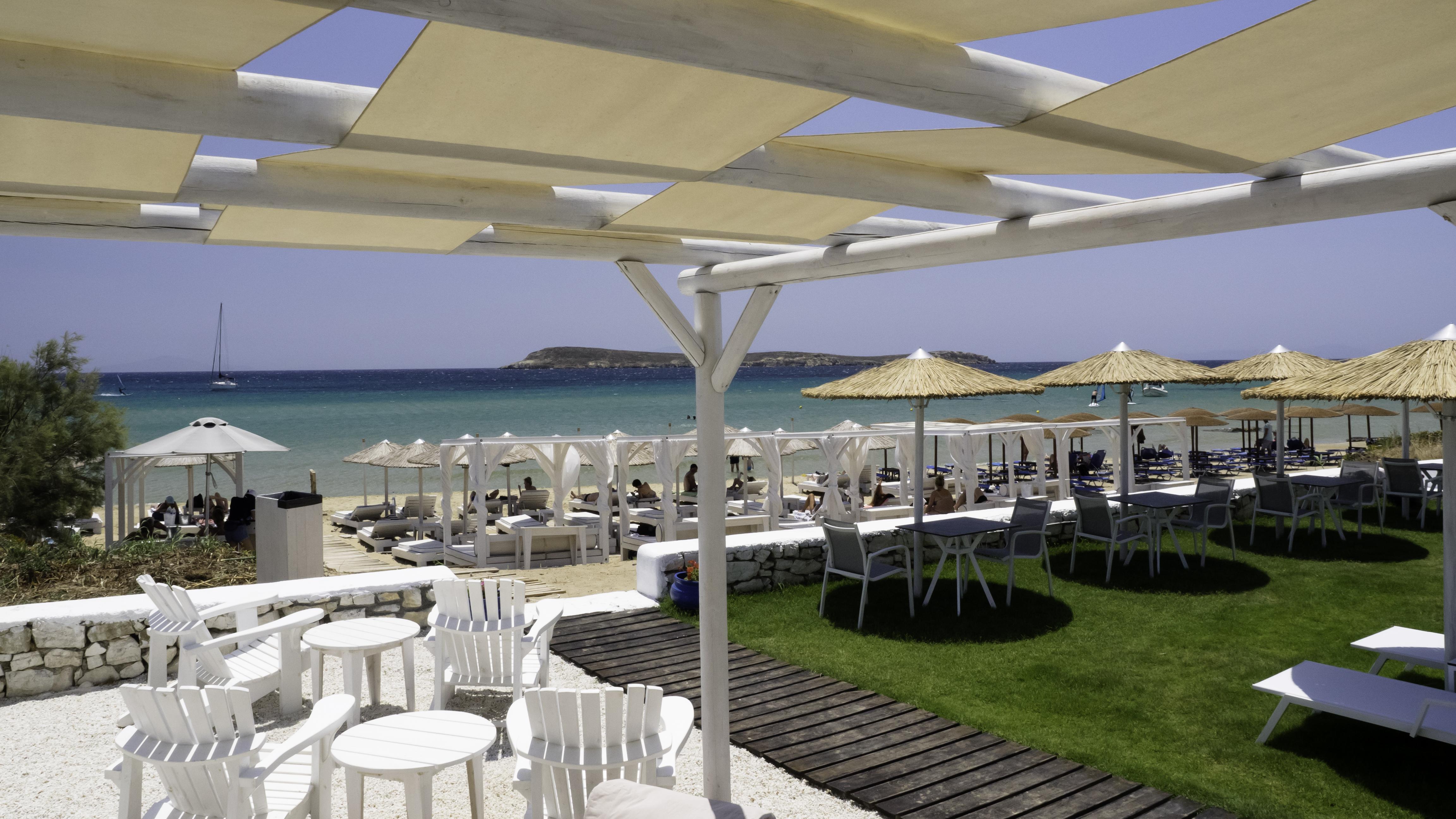 Amaryllis Beach Hotel Chrisi Akti  Exteriör bild